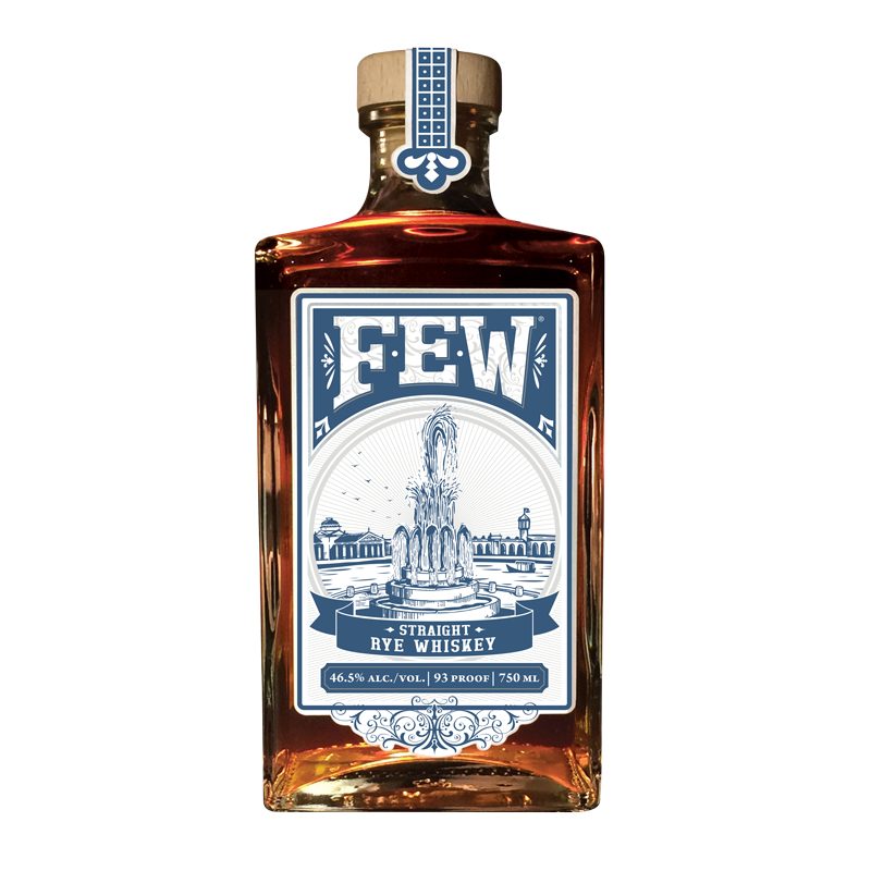 FEW Straight Rye Whiskey 46.5% 700ML - Mind Spirits & Co.