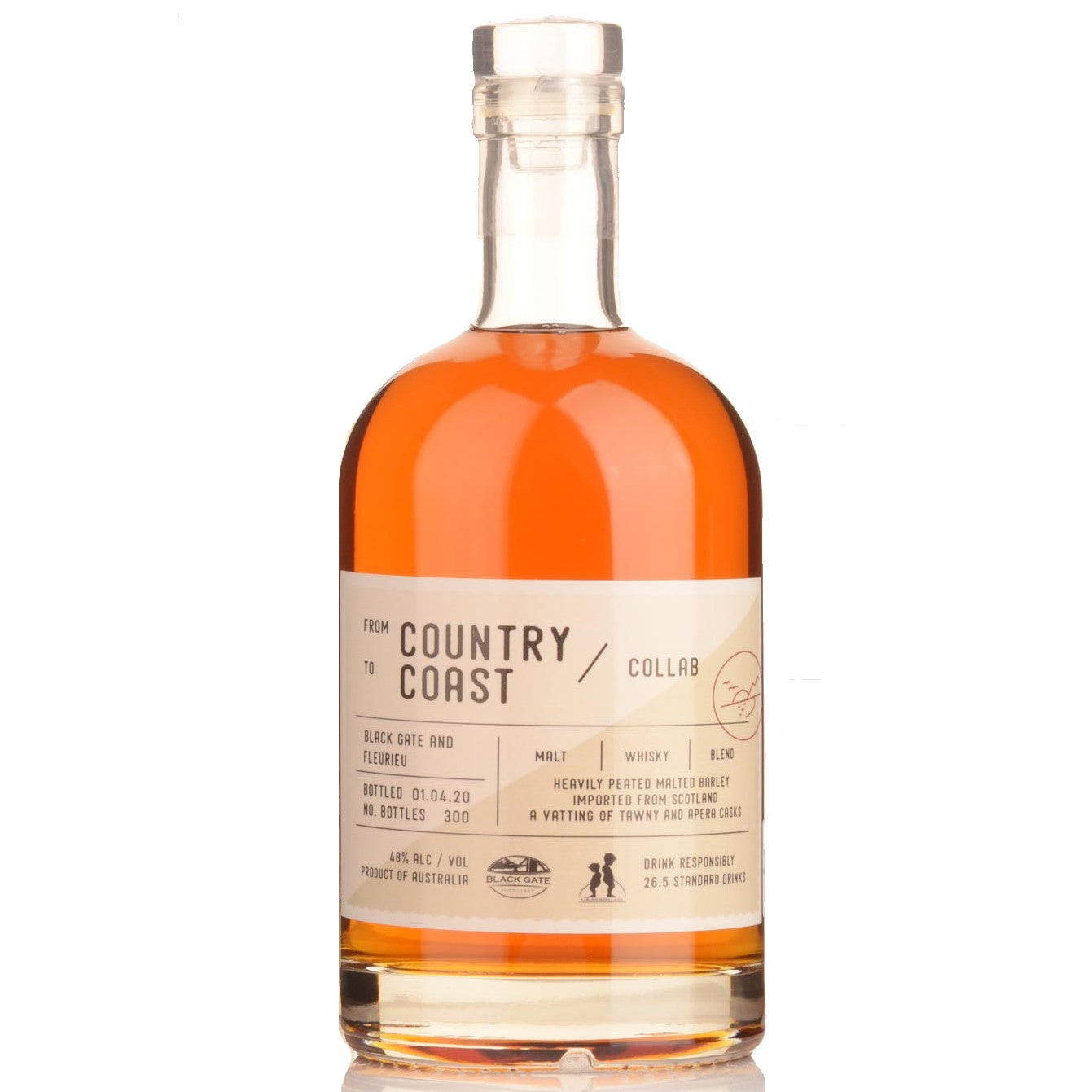 Fleurieu Distillery - Country to Coast #4 Single Malt Whisky 48% 700ML - Mind Spirits & Co.