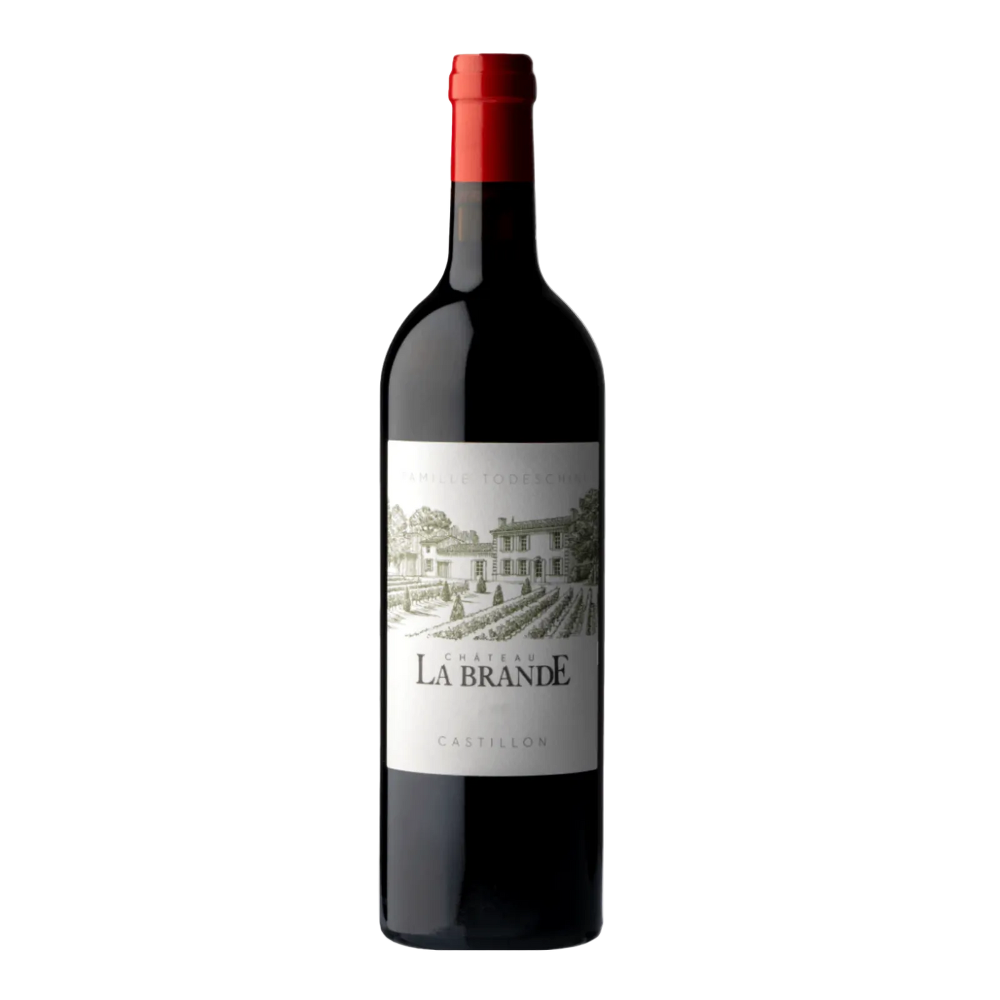 Famille TODESCHINI - Chateau LA BRANDE Cotes de Bordeaux Castillon 2019 13.5% 750ML