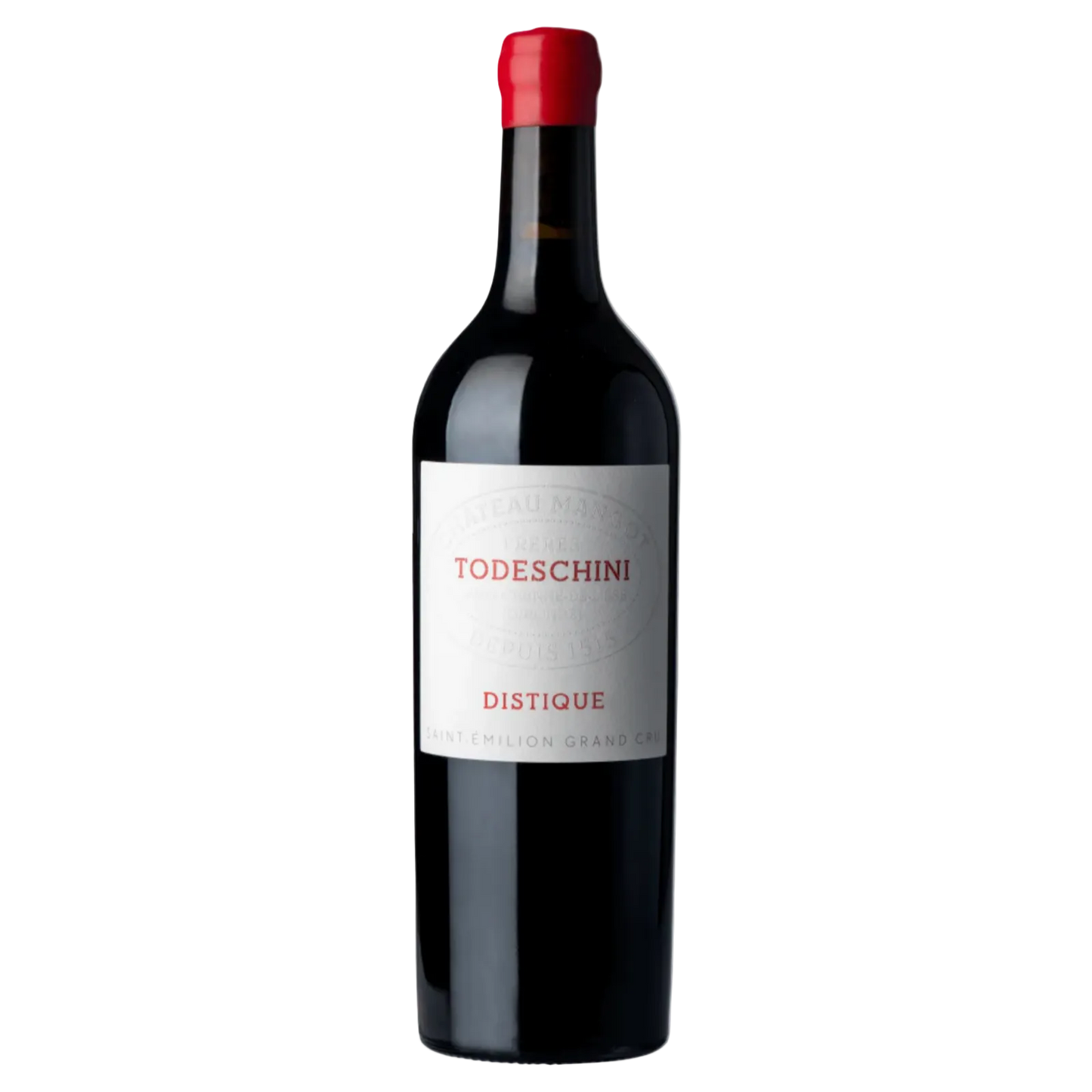 Famille TODESCHINI - DISTIQUE 11 Saint Emilion Grand Cru 2018 13.5% 750ML
