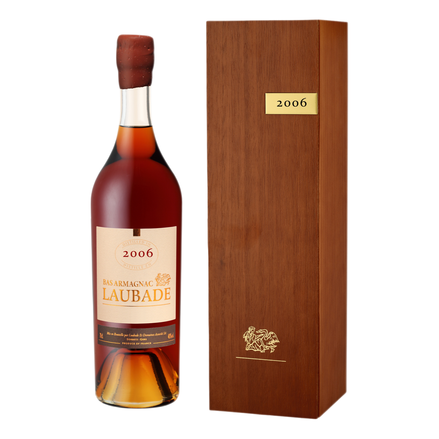 Chateau de Laubade Bas Armagnac Vintage 2006 40% 700ML