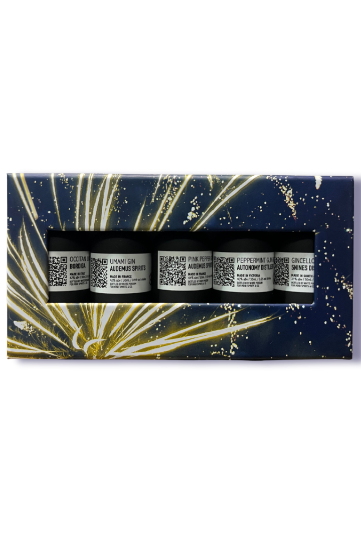 Mind Spirits Gin Tasting Pack - The Quintessential Gin experience 5x30ML - Mind Spirits & Co.
