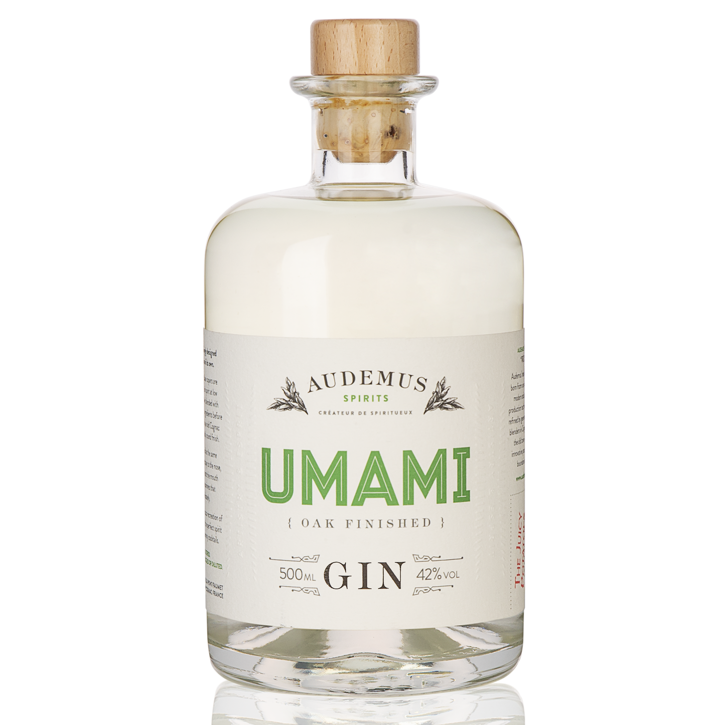 Audemus Umami Gin 42% 500ML - Mind Spirits & Co.