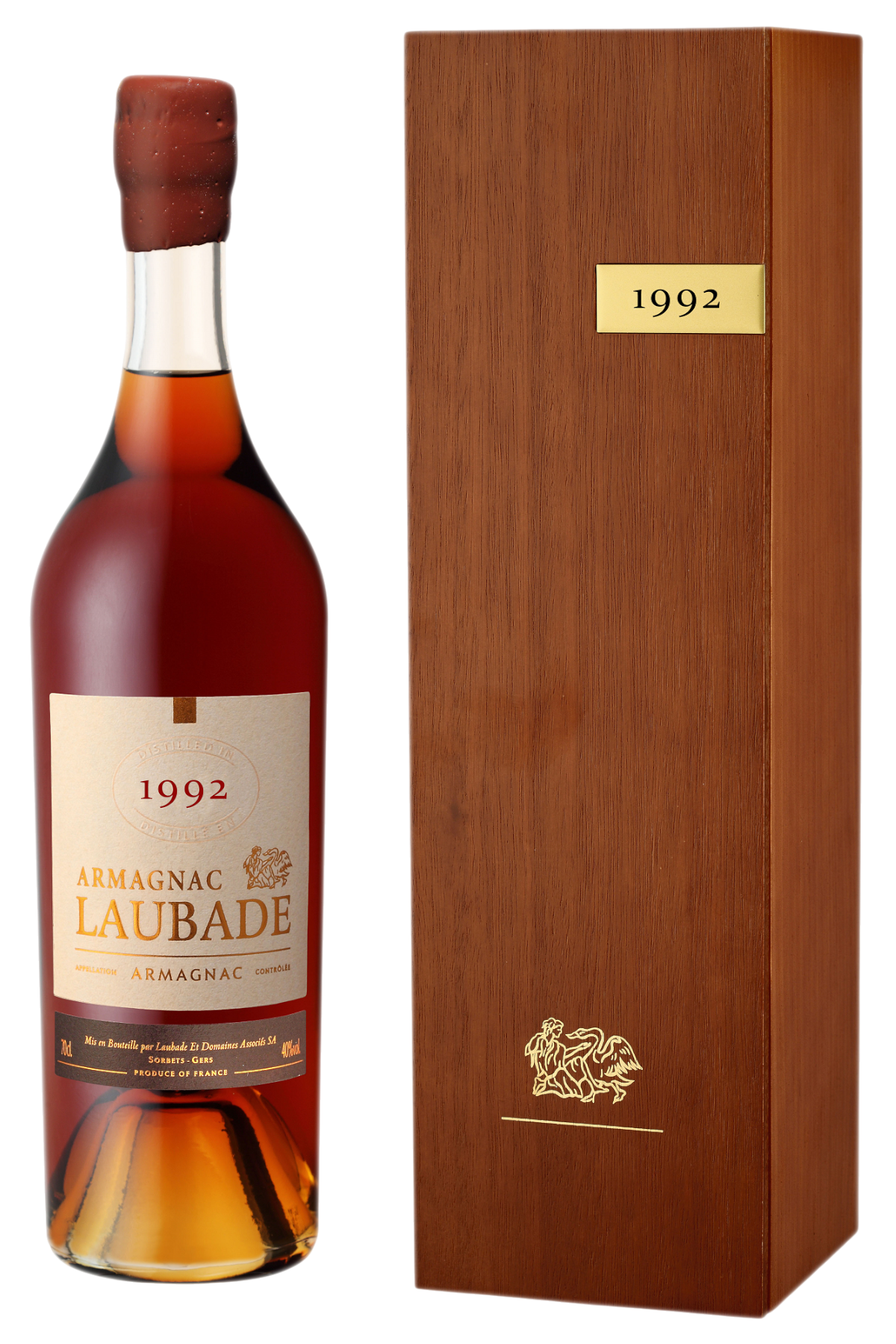 Chateau de Laubade Bas Armagnac Vintage 1992 40% 700ML