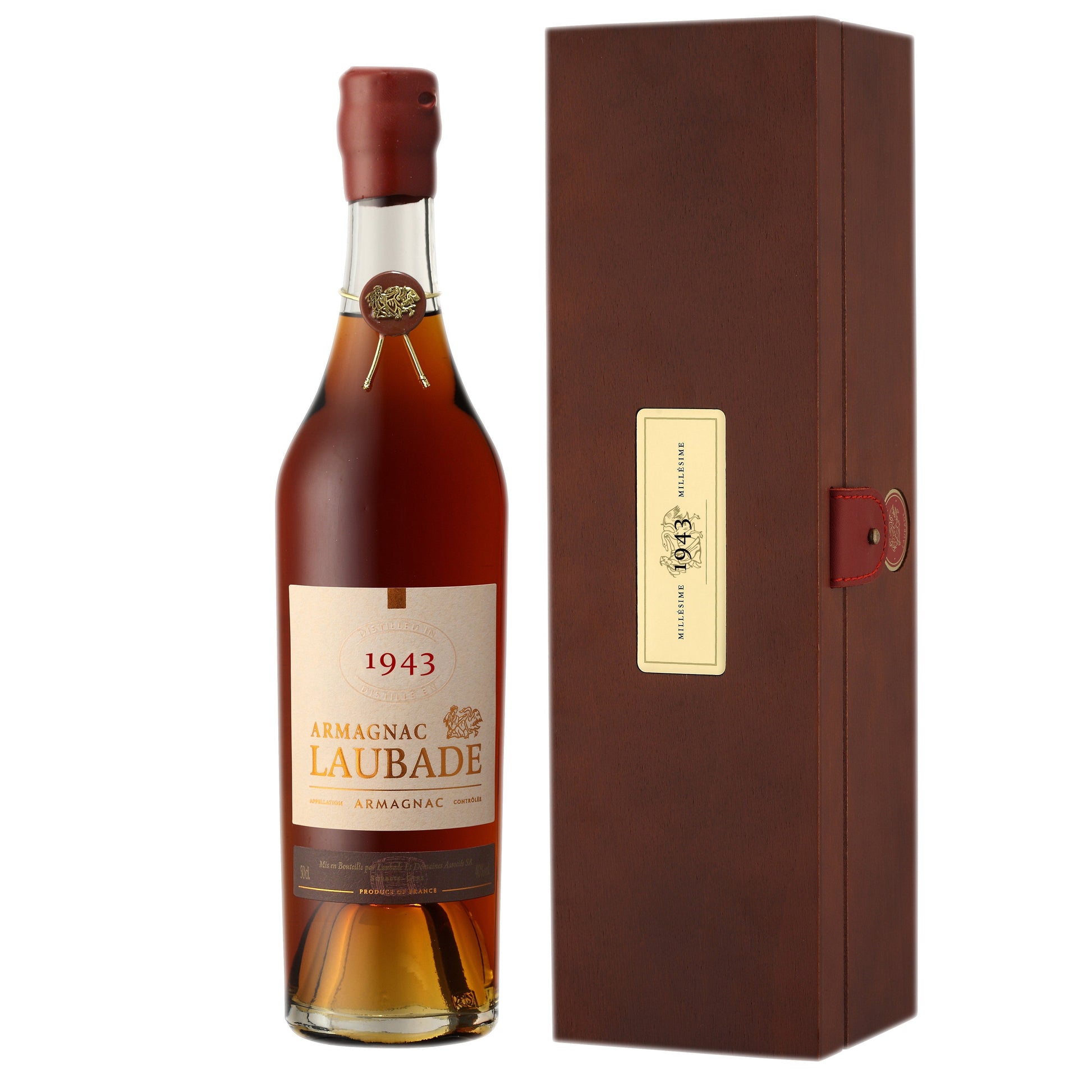 Chateau de Laubade Vintage 1943 Bas Armagnac 40% 500ML (Limited stock) - Mind Spirits & Co.