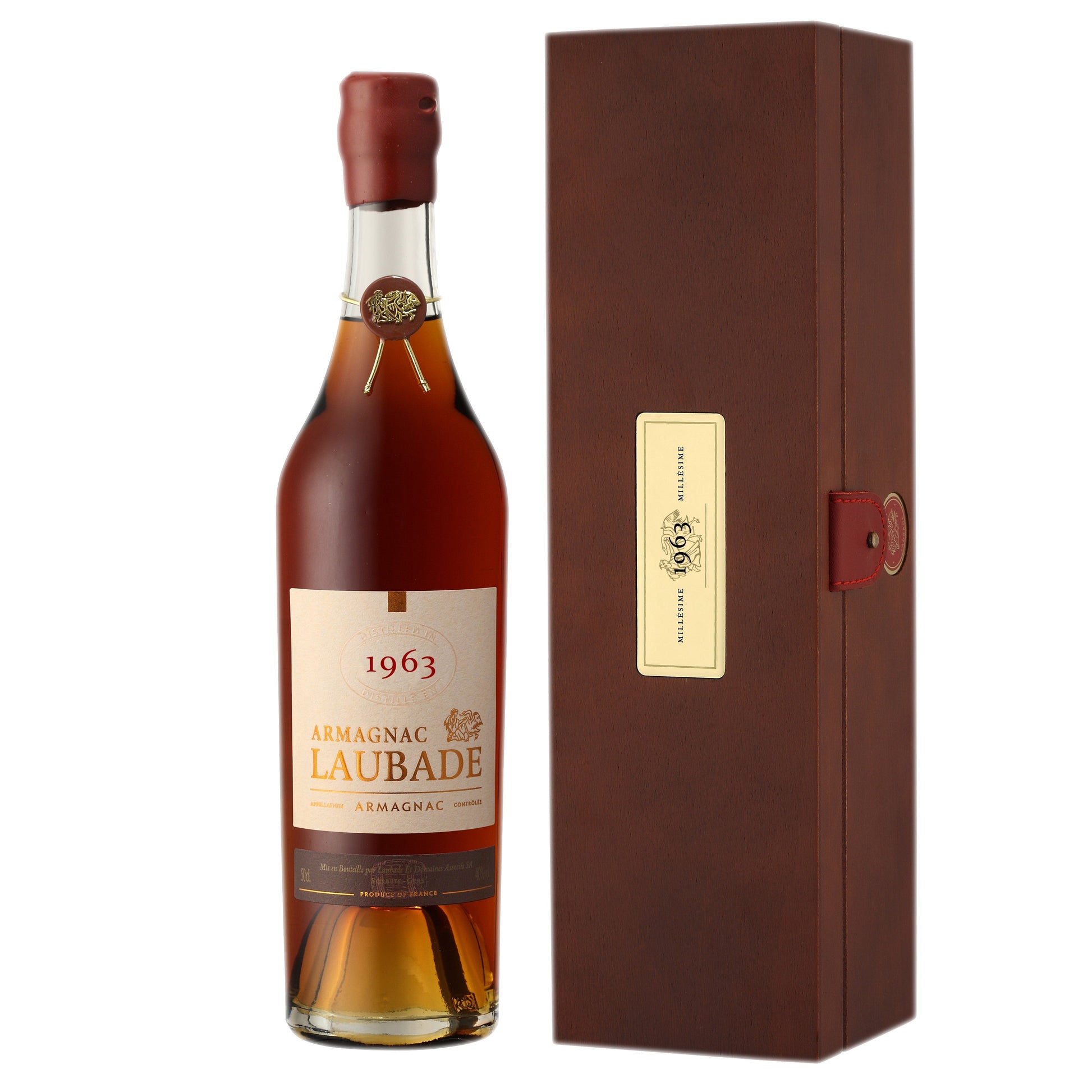 Chateau de Laubade Vintage 1963 Bas Armagnac 40% 500ML (Limited stock) - Mind Spirits & Co.