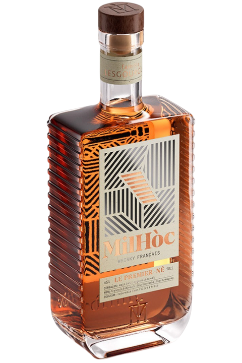Chateau de Laubade - Milhoc Single Grain Whisky - Premier Né 45% 700ML