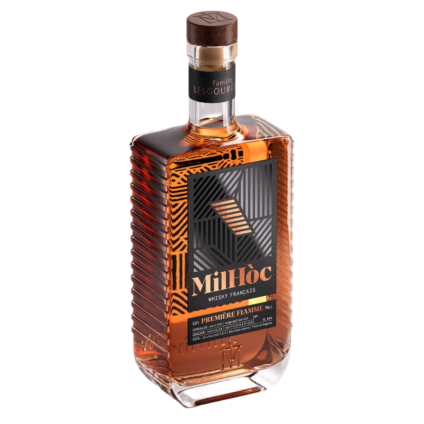 Chateau de Laubade - Milhoc Single Grain Whisky - Premiere Flamme 50% 700ML