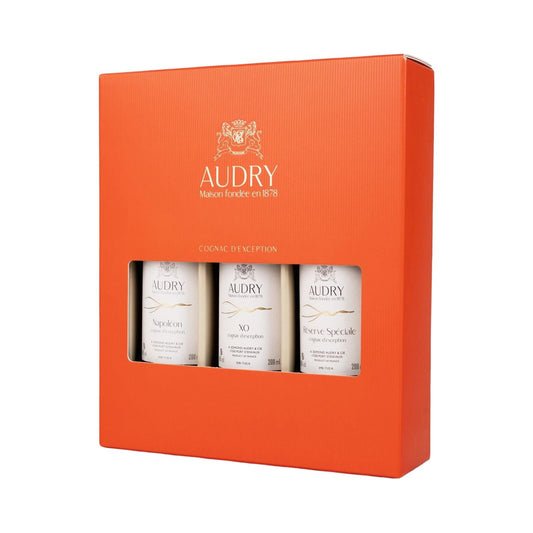 Maison Audry Cognac DISCOVERY BOX - 40% Pack 3x200ml