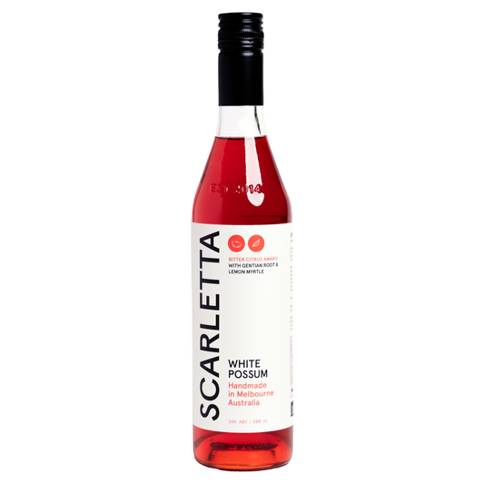 White Possum Scarletta Bitter Citrus Amaro 26% 500ML