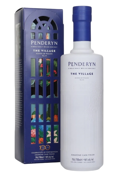 Penderyn "The Village" Single Malt Welsh Whisky 46% 700ML