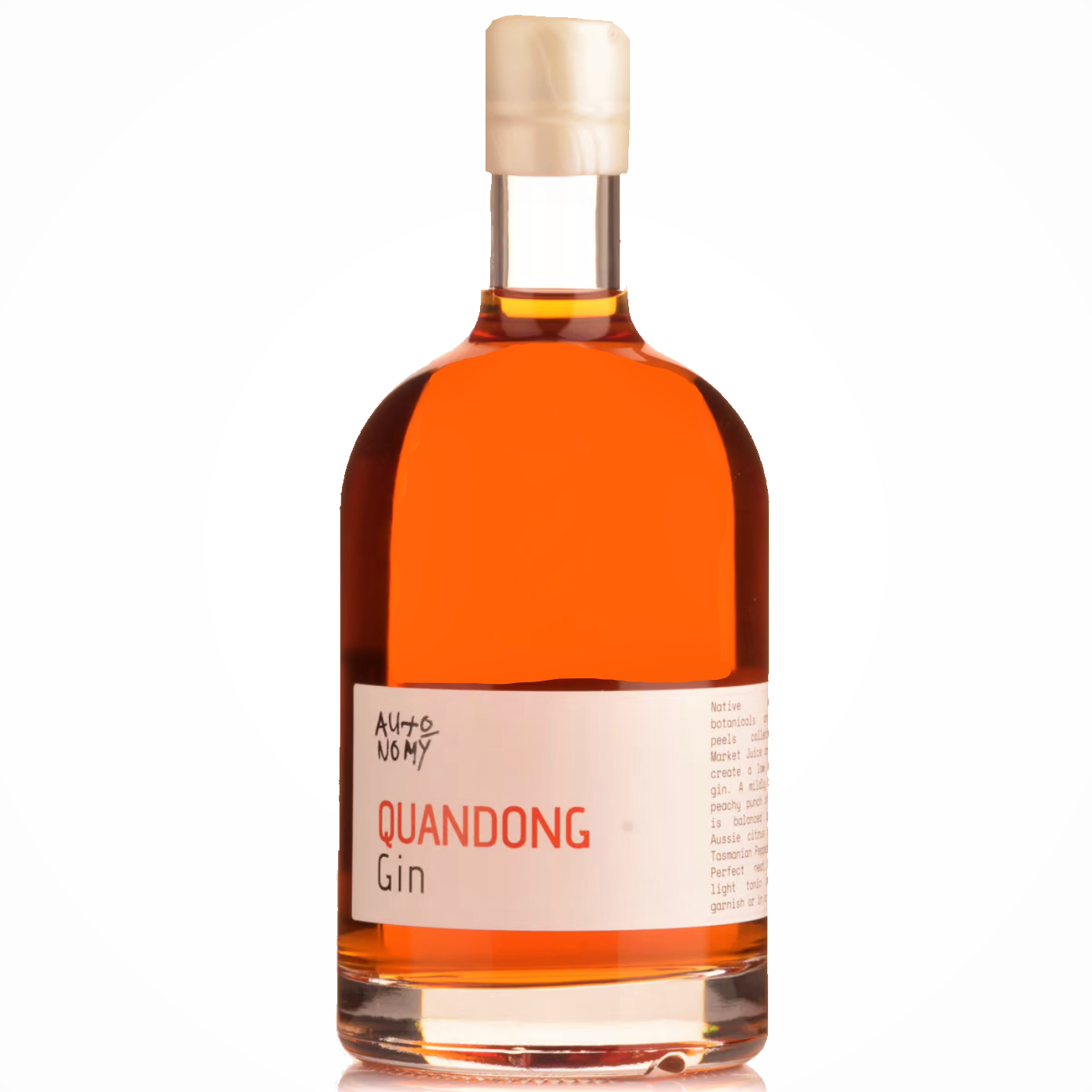 Autonomy Quandong Gin Victoria 40% 500ML - Mind Spirits & Co.