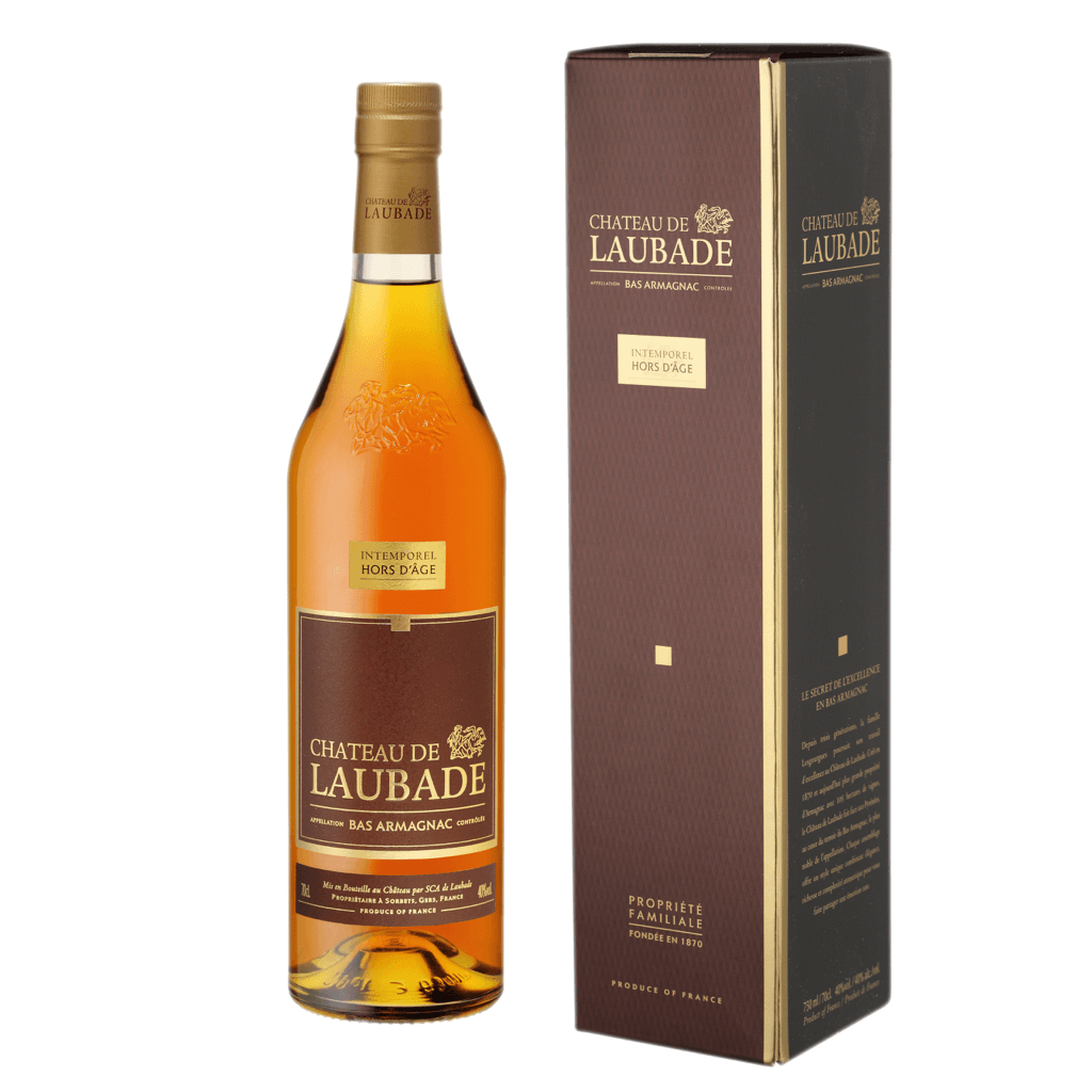 Chateau de Laubade Bas Armagnac Hors d'âge 12 years old 40% 700ML - Mind Spirits & Co.