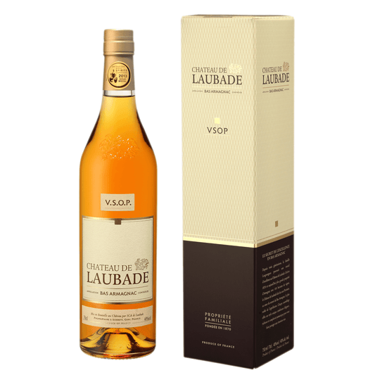 Chateau de Laubade Bas Armagnac  VSOP 6 years old 40% 700ML - Mind Spirits & Co.