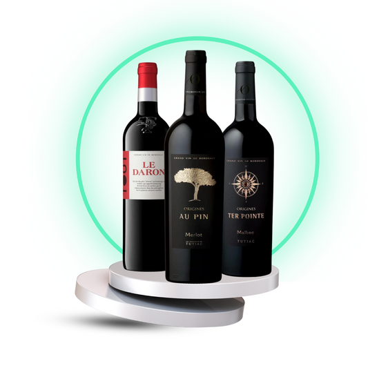 Trio of French Bordeaux Red Wines