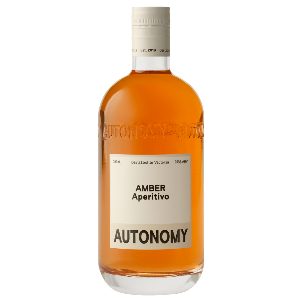 Autonomy Amber Bitter Aperitivo 25% 700ML – mylocalspirits