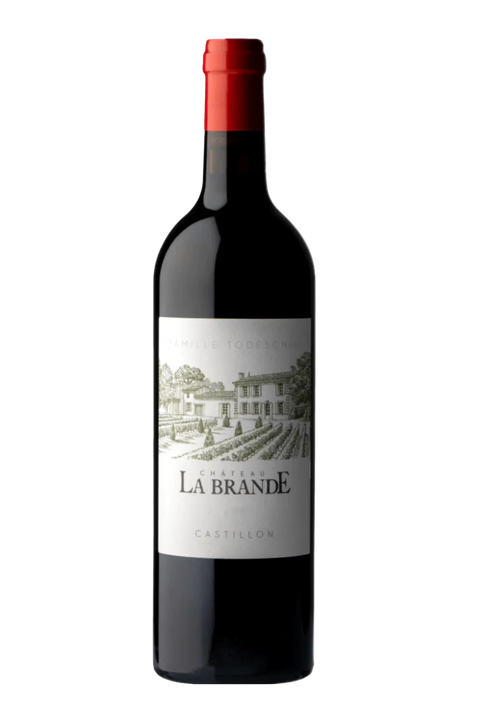 Famille TODESCHINI - Chateau LA BRANDE Cotes de Bordeaux Castillon 2019 13.5% 750ML