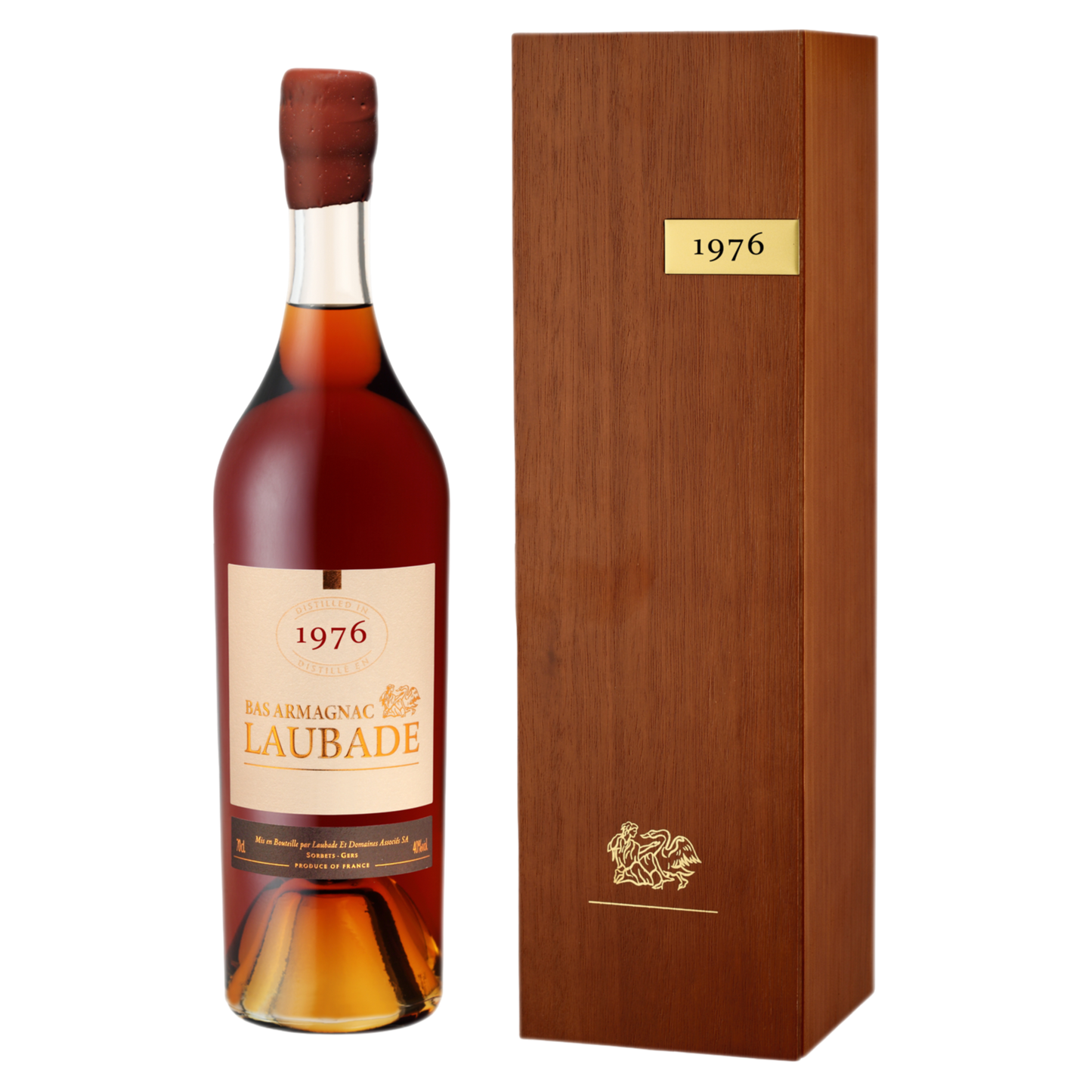 Chateau de Laubade Bas Armagnac Vintage 1976 40% 700ML