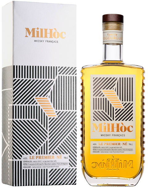 Chateau de Laubade - Milhoc Single Grain Whisky - Premier Né 45% 700ML