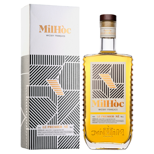 Chateau de Laubade - Milhoc Single Grain Whisky - Premier Né 45% 700ML