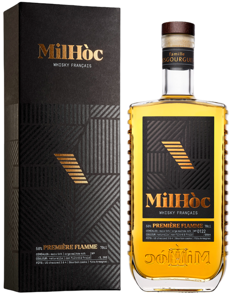Chateau de Laubade - Milhoc Single Grain Whisky - Premiere Flamme 50% 700ML