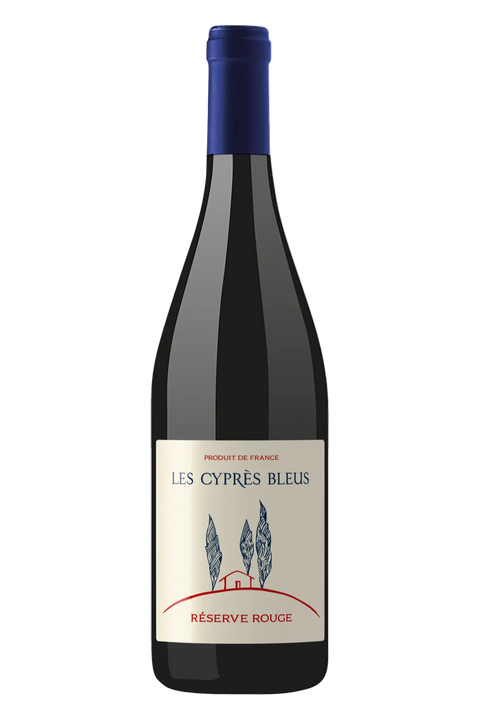 Jeff Carrel - Les Cyprès Bleus Réserve Rouge VDF 13% 750ML