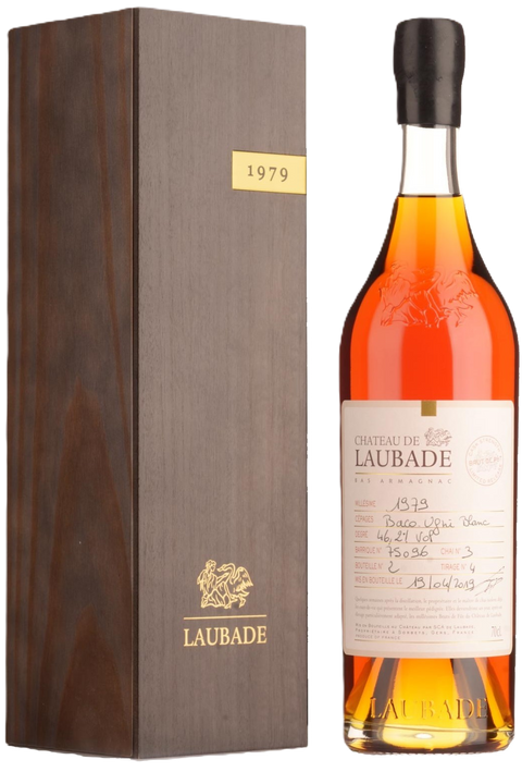 Chateau de Laubade Vintage 1979 Cask Strength Bas Armagnac 46.2% 700ML