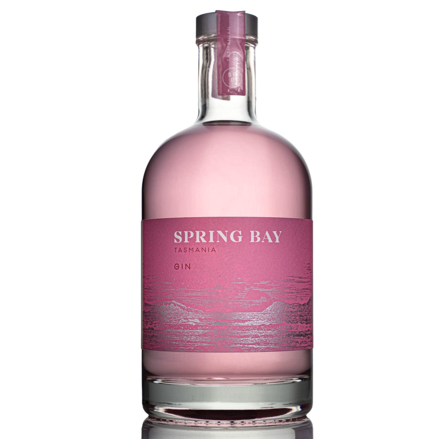 Spring Bay Tasmanian Pink Gin 40% 700ML - Mind Spirits & Co.