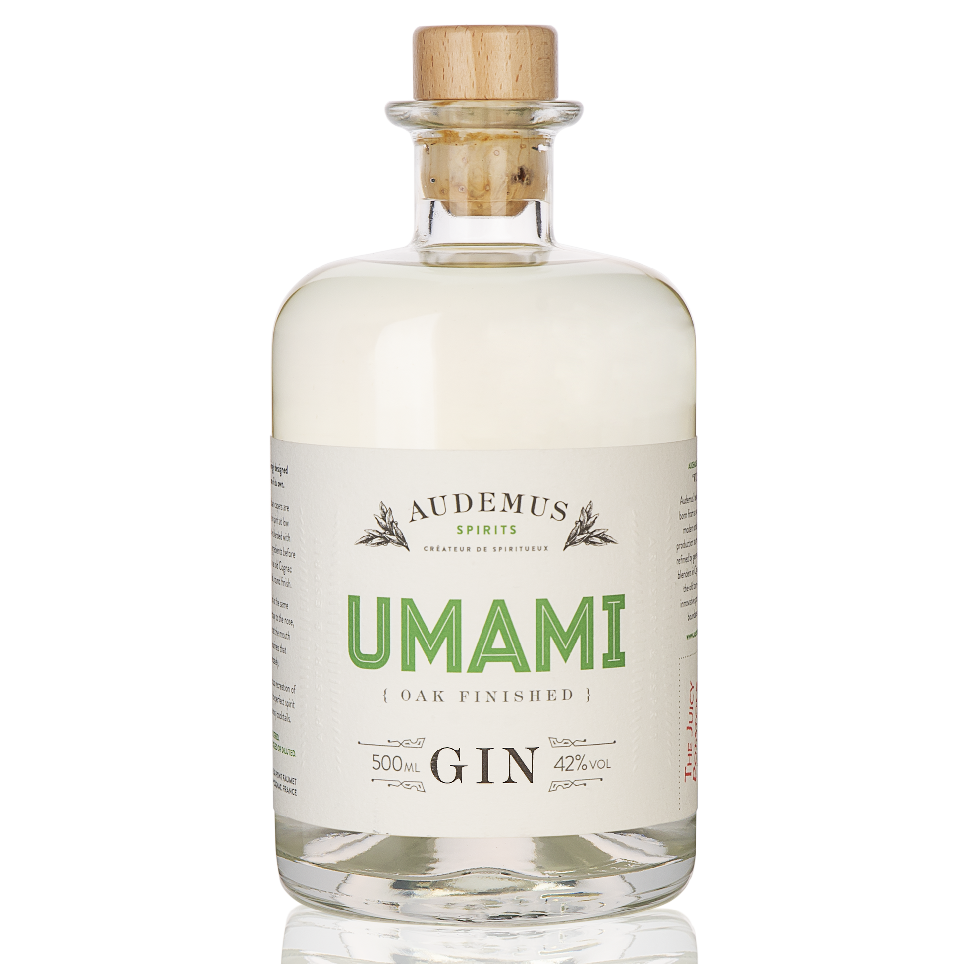 Audemus Umami Gin 42% 500ML - Mind Spirits & Co.