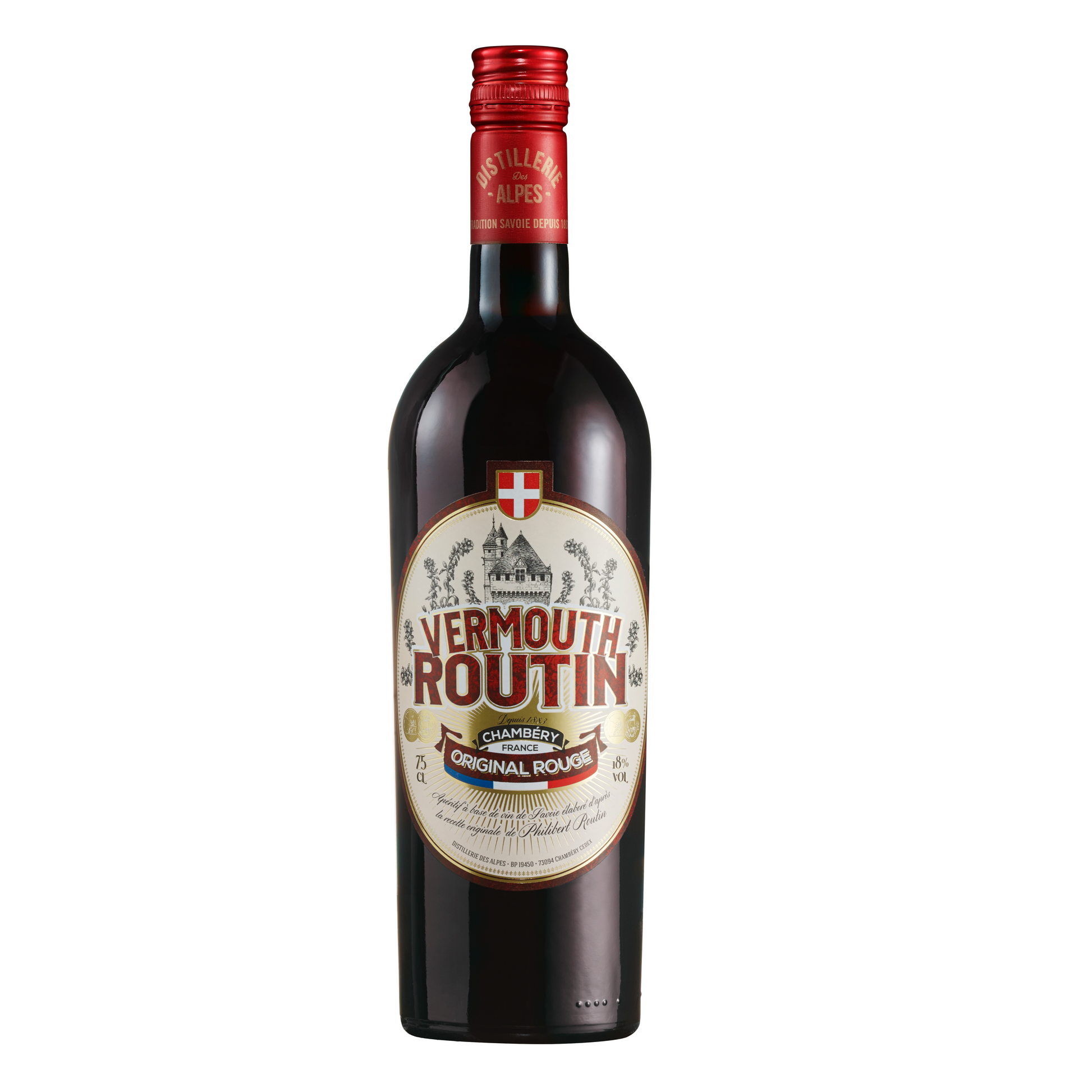 Routin Red Vermouth 18% 750ML - Mind Spirits & Co.