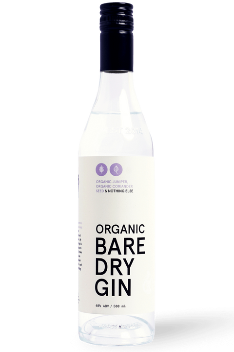 White Possum Organic Bare Dry Gin 40% 500ML