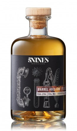 5Nines Distilling - Distillers Release - Barrel Aged Gin 40% 500ML
