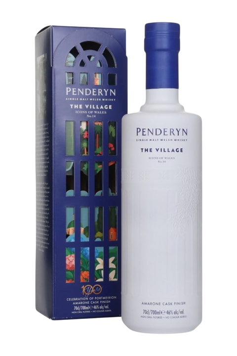 Penderyn "The Village" Single Malt Welsh Whisky 46% 700ML