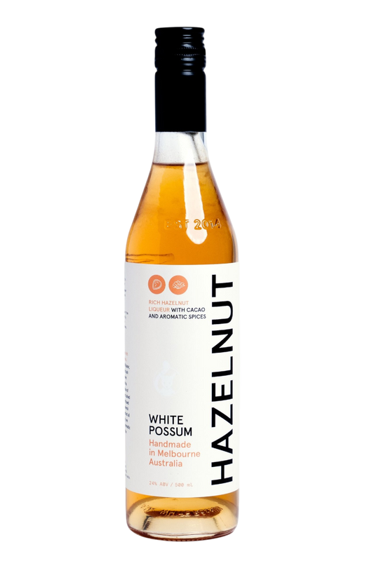 White Possum Hazelnut Liqueur 24% 500ML