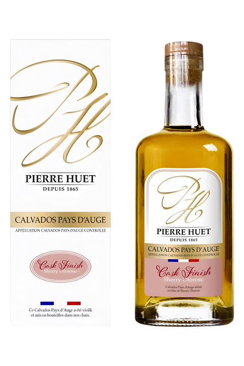Pierre Huet Calvados Cask Finish Sherry Oloroso 6 years 40% 500ML