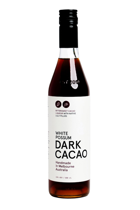 White Possum Dark Cacao Liqueur 26% 500ML