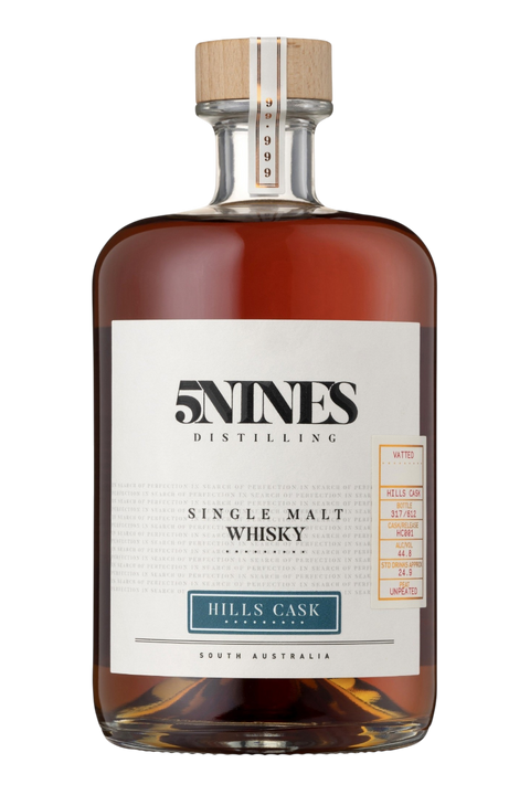 5Nines Distilling - Single Malt Whisky - Vatted - Hills Cask - HC001 45% 700ML