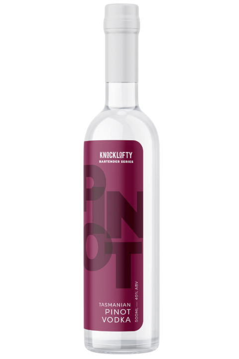 Knocklofty - Bartender Series - Tasmanian Pinot Vodka 40% 500ML