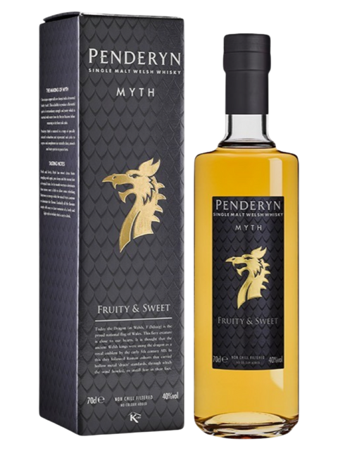 Penderyn Myth Single Malt Welsh Whisky 40% 700ml