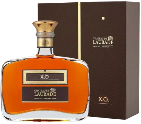 Chateau de Laubade Bas Armagnac XO Carafe 15y to 25y 40% 700ML