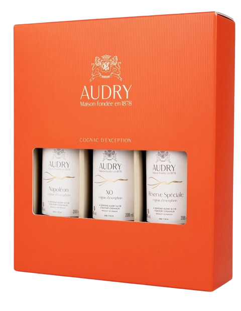 Maison Audry Cognac DISCOVERY BOX - 40% Pack 3x200ml