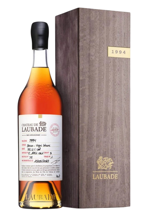 Chateau de Laubade Vintage 1994 Cask Strength Bas Armagnac 51.2% 700ML