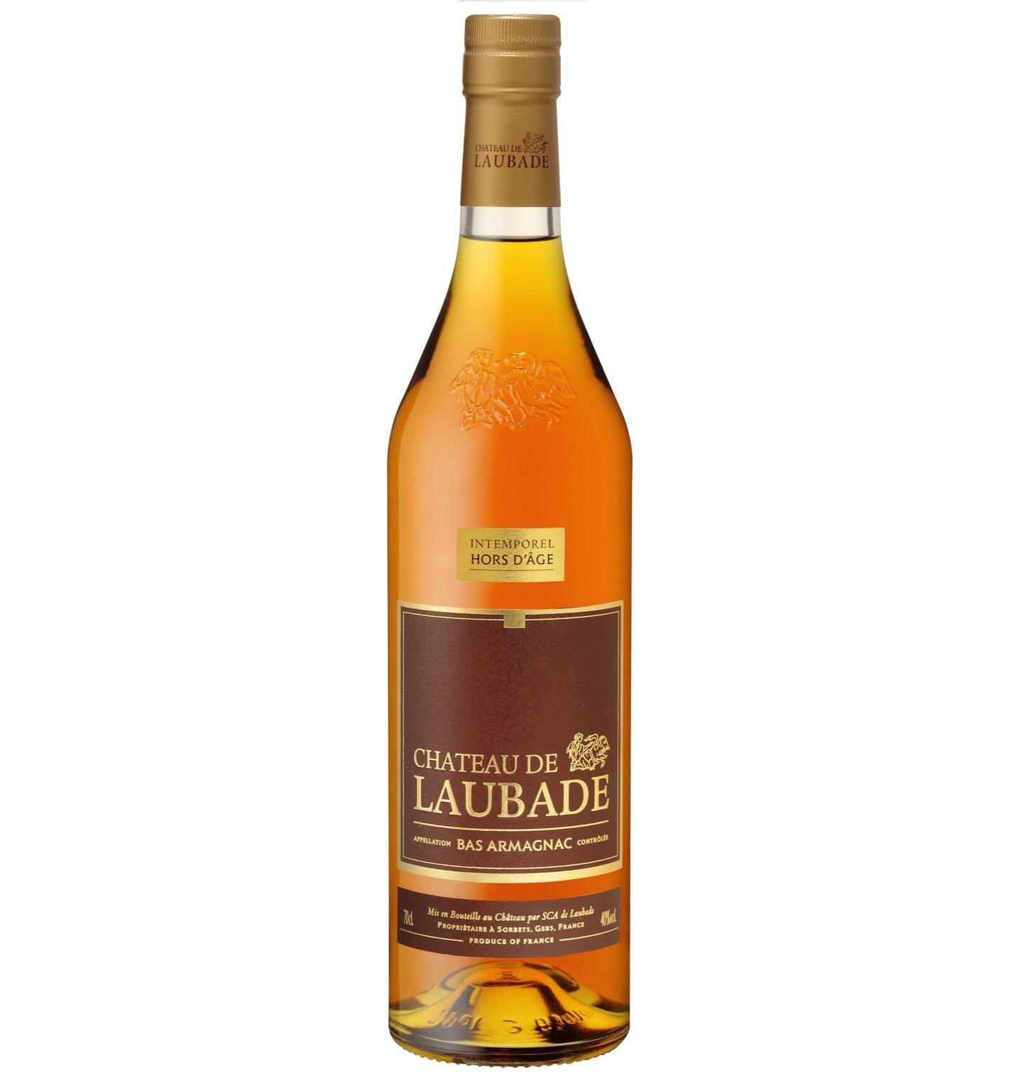 Chateau de Laubade Bas Armagnac Hors d'âge 12 years old 40% 700ML - Mind Spirits & Co.