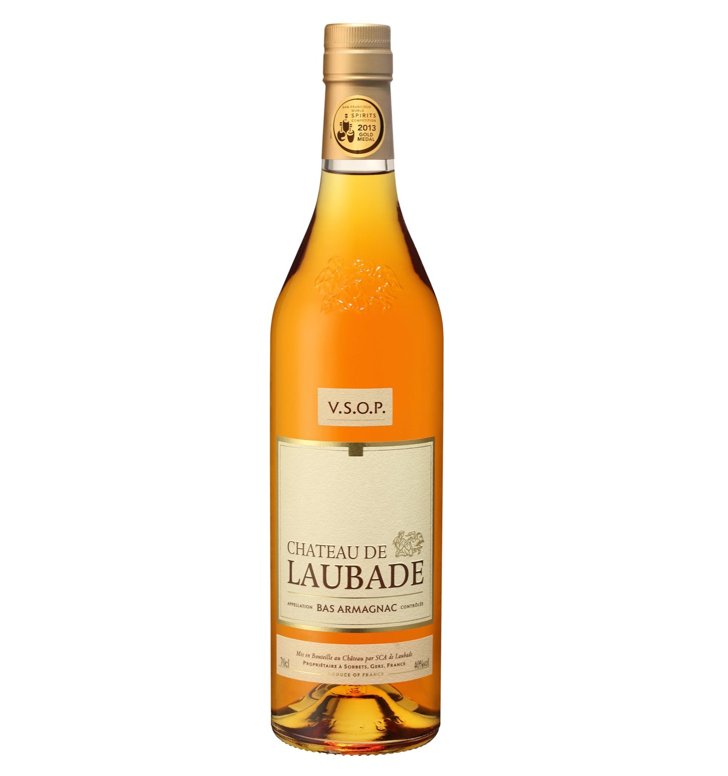 Chateau de Laubade Bas Armagnac  VSOP 6 years old 40% 700ML - Mind Spirits & Co.
