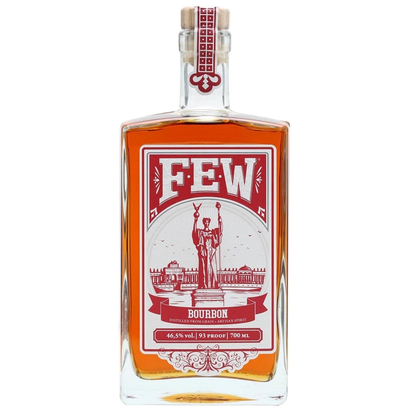 FEW Straight Bourbon Whiskey 46.5% 700ML