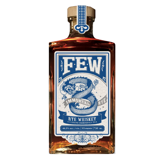 FEW Rye Whiskey with Eight Immortals Tea 46.5% 700ML